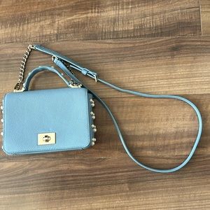 New Kate Spade hand bag - light blue never used